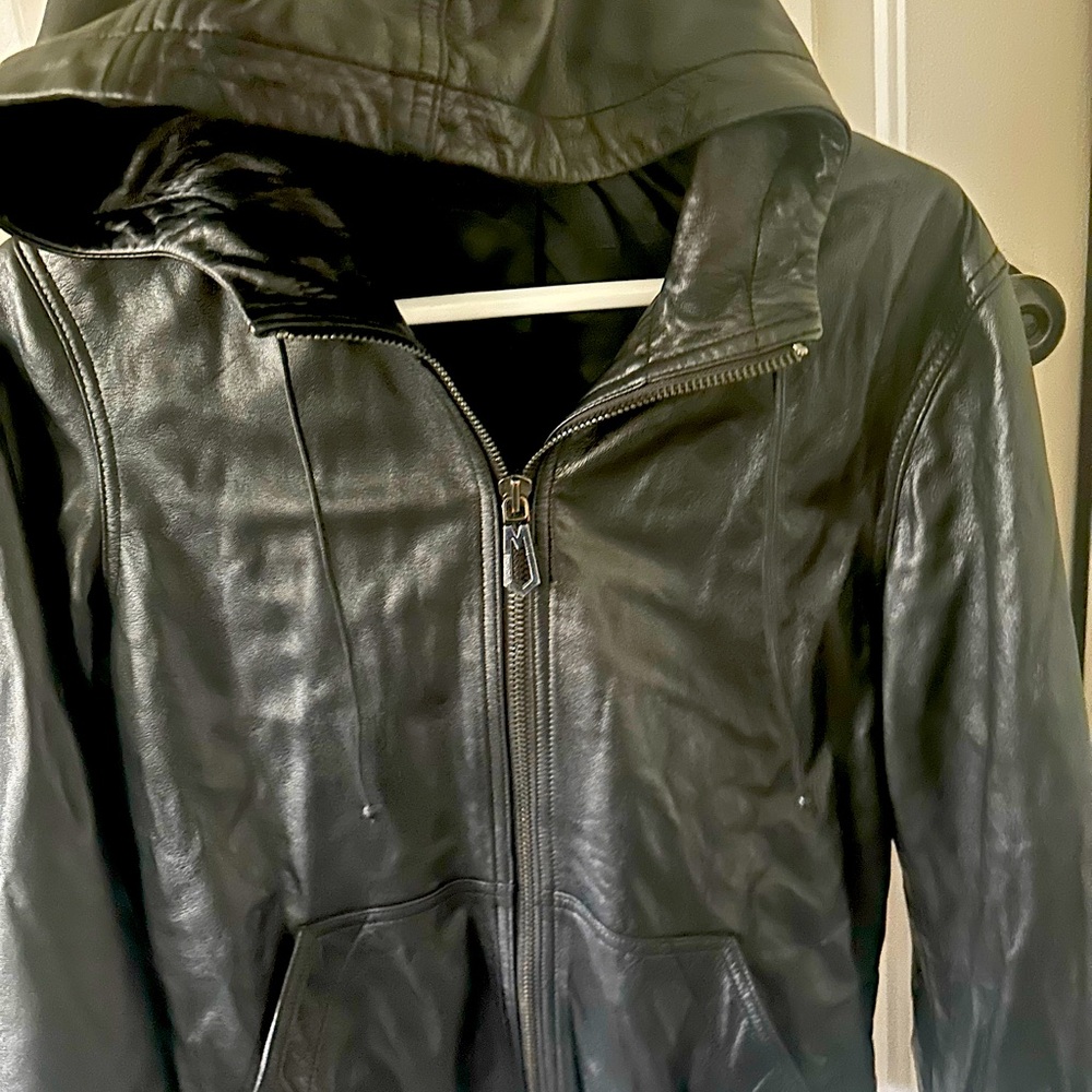 Marc Jacobs Black Leather Jacket